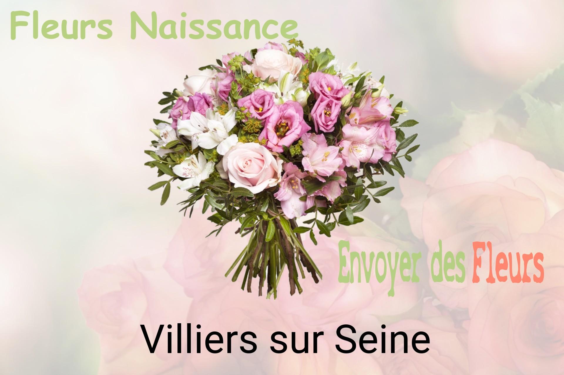 Bouquet de fleurs de naissance livré à Villiers-sur-Seine
