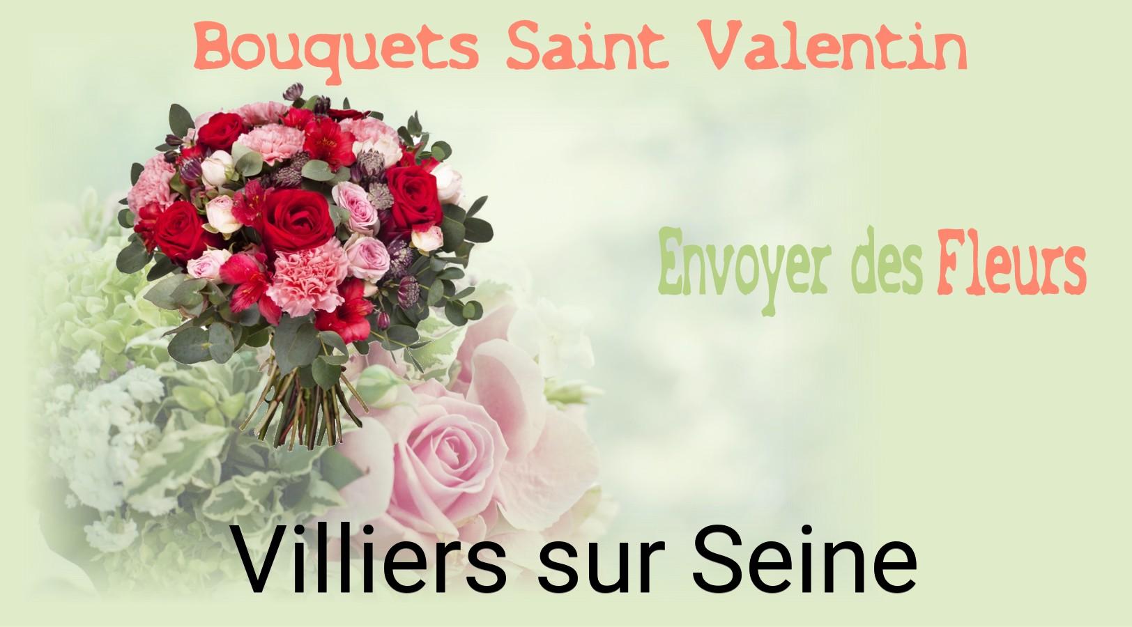Roses de Saint-Valentin livrées à Villiers-sur-Seine
